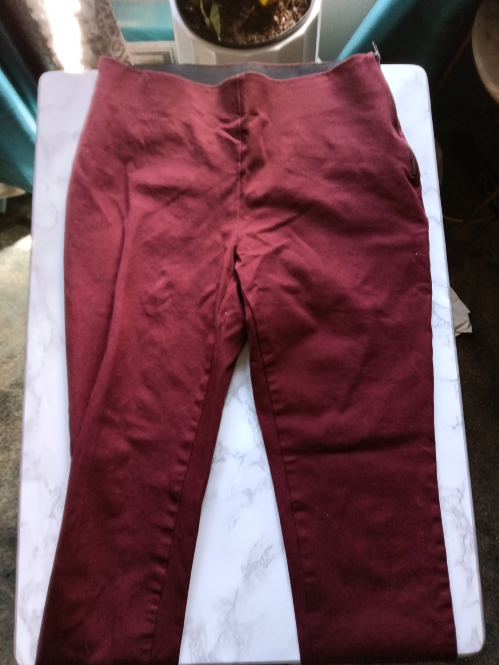 a new day Burgundy Ponte Leggings